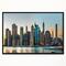 Designart - New York City Skyline - Photography Framed Canvas Art Print